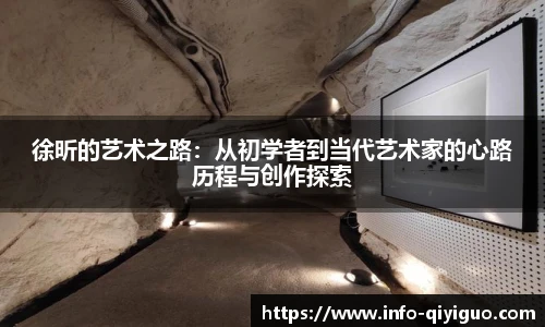 徐昕的艺术之路：从初学者到当代艺术家的心路历程与创作探索